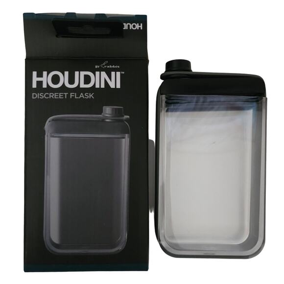 Houdini Discreet Flask Black - Picture 1 of 5